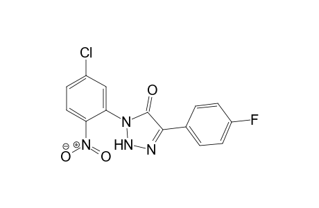 1-(2'-Nitro-5'-chlorophenyl)-4-(p-fluorophenyl)-5-oxo-(1,2,3)-triazole