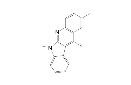 2,6,11-TRIMETHYL-6H-INDOLO-[2,3-B]-QUINOLINE