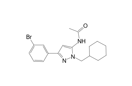 Acetamide, N-[1-benzyl-3-(3-bromophenyl)-5-pyrazolyl]-