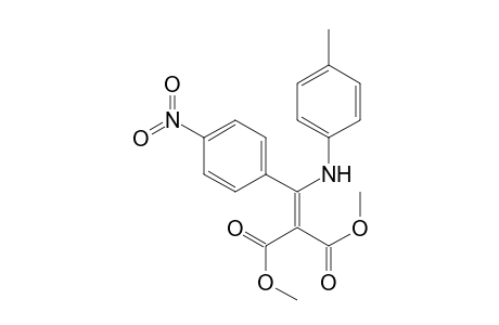 Propanedioic acid, [[(4-methylphenyl)amino](4-nitrophenyl)methylene]-, dimethyl ester