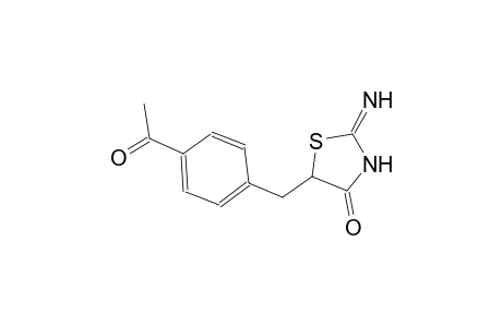 5-(4-acetylbenzyl)-2-imino-1,3-thiazolidin-4-one