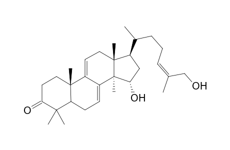 5.alpha.-Lanosta-7,9(11),24-triene-15.alpha.,26-dihydroxy-3-one