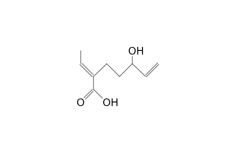 2-Ethylidene-5-hydroxy-hept-6-enoic acid