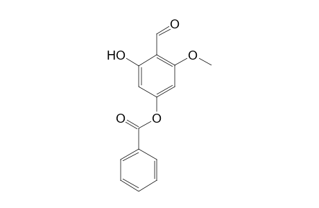 4-Benzoyloxy-6-hydroxy-2-methoxybenzaldehyde