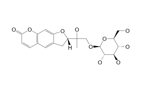 (2S)-2'-HYDROXYMARMESIN-2'-O-BETA-D-GLUCOPYRANOSIDE
