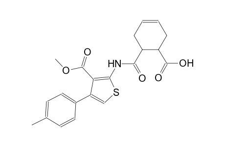 6-({[3-(methoxycarbonyl)-4-(4-methylphenyl)-2-thienyl]amino}carbonyl)-3-cyclohexene-1-carboxylic acid