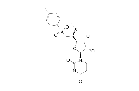 1-[5,6-DIDEOXY-5(S)-METHYLTHIO-6-(PARA-TOLUENSULFONYL)-BETA-D-RIBO-HEXOFURANOSYL]-URACIL