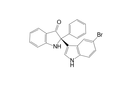 (R)-5'-Bromo-2-phenyl-1,2-dihydro-1'H-[2,3']biindolyl-3-one