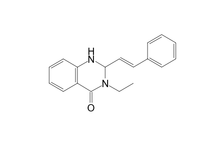 3-Ethyl-2-styryl-2,3-dihydroquinazolin-4(1H)-one