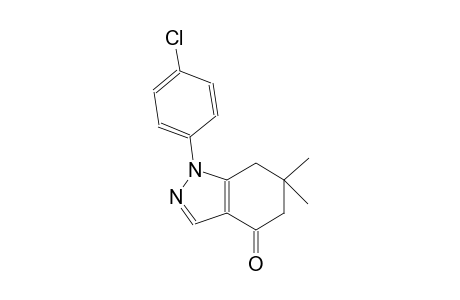 4H-indazol-4-one, 1-(4-chlorophenyl)-1,5,6,7-tetrahydro-6,6-dimethyl-