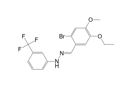 2-bromo-5-ethoxy-4-methoxybenzaldehyde [3-(trifluoromethyl)phenyl]hydrazone