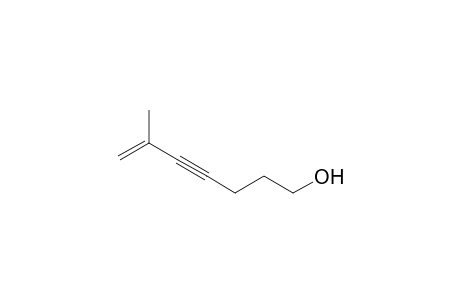6-Methylhept-6-en-4-yn-1-ol