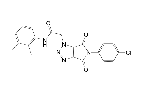pyrrolo[3,4-d][1,2,3]triazole-1-acetamide, 5-(4-chlorophenyl)-N-(2,3-dimethylphenyl)-1,3a,4,5,6,6a-hexahydro-4,6-dioxo-