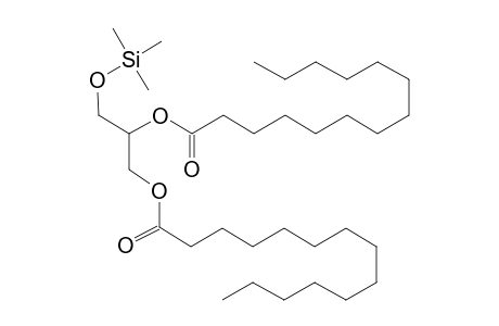 Glycerol <1,2-dimirystate->, mono-TMS