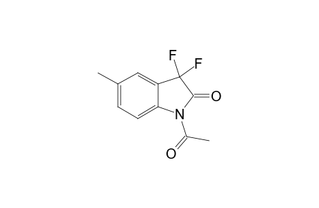 N-ACETYL-3,3-DIFLUORO-5-METHYL-2-OXO-INDOLE