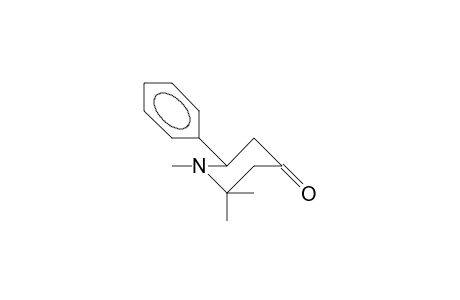 1-Aza-1,2,2-trimethyl-6E-phenyl-4-cyclohexanone
