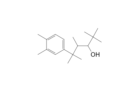 5-(3,4-dimethylphenyl)-2,2,4,5-tetramethylhexan-3-ol