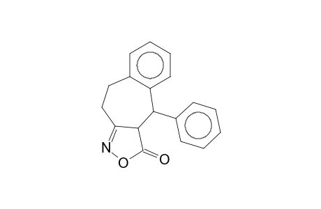 Isoxazolo[3,4-a]benzo[d]cyclohepten-3-one, 3a,4,9,10-tetrahydro-4-phenyl-