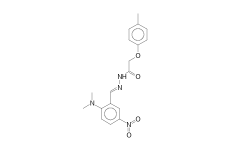 N-[(E)-[2-(dimethylamino)-5-nitro-benzylidene]amino]-2-(4-methylphenoxy)acetamide