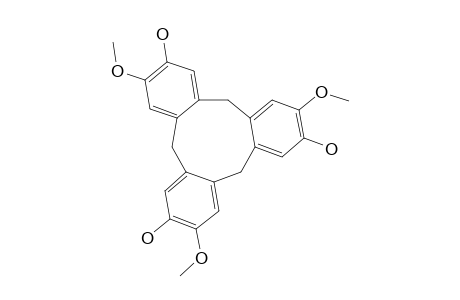 10,15-DIHYDRO-3,8,13-TRIMETHOXY-2,7,12-TRIHYDROXY-5H-TRIBENZO-[A.D.G]-CYCLONONENE