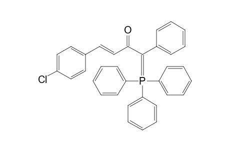 (E)-4-(4-chlorophenyl)-1-phenyl-1-triphenylphosphoranylidene-3-buten-2-one