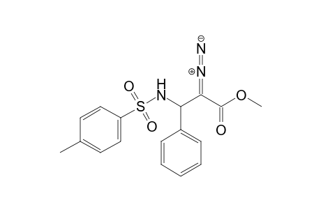 Methyl 2-diazo-3-phenyl-3-[(N-tosyl)amino]propanoate