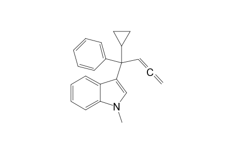 3-(1-Cyclopropyl-1-phenylbuta-2,3-dien-1-yl)-1-methyl-1H-indole