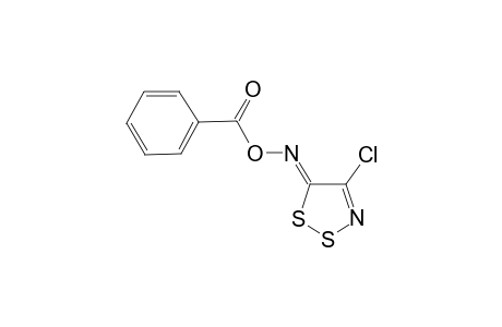 (5Z)-4-chloro-5H-1,2,3-dithiazol-5-one O-benzoyloxime