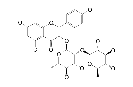 TERNATUMOSIDE-I;KAEMPFEROL-3-O-BETA-D-QUINOVOPYRANOSYL-(1->2)-ALPHA-L-RHAMNOPYRANOSIDE