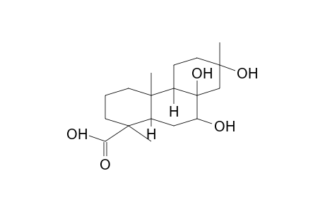 1-PHENANTHRENECARBOXYLIC ACID, TETRADECAHYDRO-7,8a,9-TRIHYDROXY-1,4a,7-TRIMETHYL-
