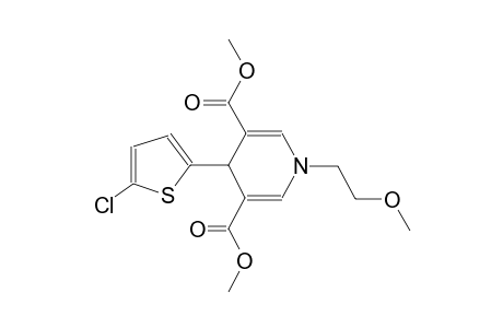 3,5-pyridinedicarboxylic acid, 4-(5-chloro-2-thienyl)-1,4-dihydro-1-(2-methoxyethyl)-, dimethyl ester