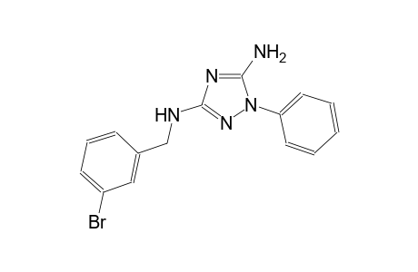 1H-1,2,4-triazole-3,5-diamine, N~3~-[(3-bromophenyl)methyl]-1-phenyl-