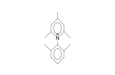 2,4,6-Trimethyl-1-(2,6-dimethyl-phenyl)-pyridinium cation