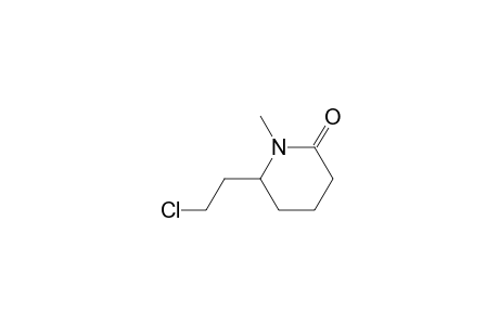 6-(2-Chloroethyl)-1-methyl-2-piperidinone