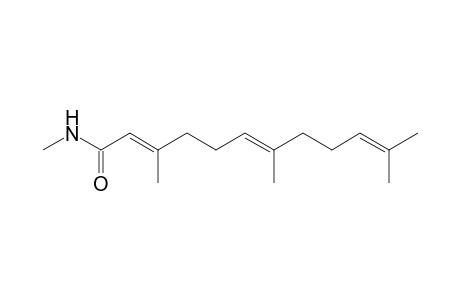 (2E,6E)-N,3,7,11-tetramethyldodeca-2,6,10-trienamide