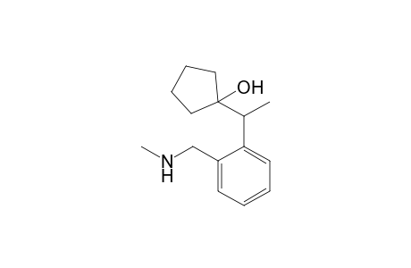 {1-[2-(Methylaminomethyl)phenyl]ethyl}-1-cyclopentanol