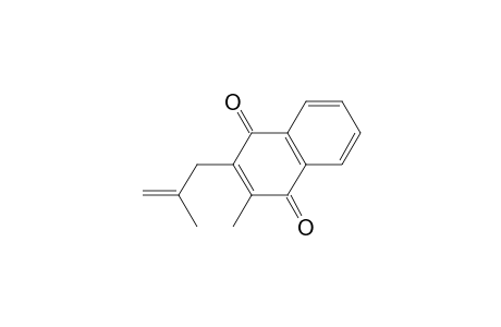 1,4-Naphthalenedione, 2-methyl-3-(2-methyl-2-propenyl)-