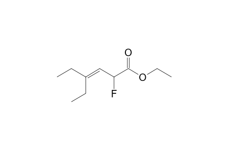 Ethyl 4-ethyl-2-fluorohex-3-enoate