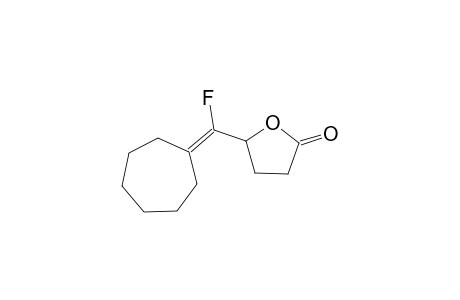 5-(Cycloheptylidenefluoromethyl)-dihydrofuran-2(3H)-one