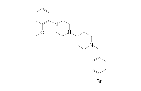 piperazine, 1-[1-[(4-bromophenyl)methyl]-4-piperidinyl]-4-(2-methoxyphenyl)-