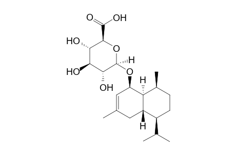 Cadin-2-en-1-.beta.-ol-1-.beta.-D-glucuronopyranoside