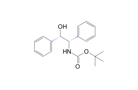 Threo-(1,2-diphenyl-2-hydroxyethyl)carbamic acid, tert-butyl ester