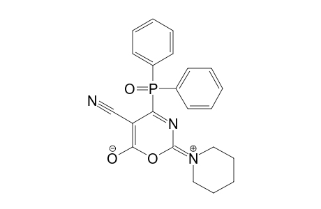 (5-CYANO-6-OXO-2-PIPERIDINO-6H-1,3-OXAZIN-4-YL)-DIPHENYLPHOSPHINOXIDE