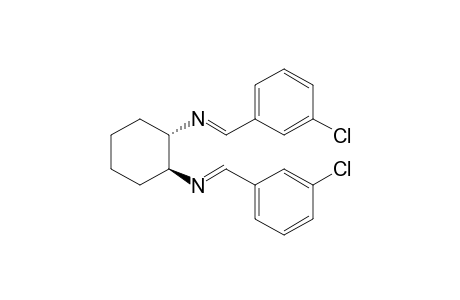 (S,S)-N,N'-Di(3-chlorobenzylidene)cyclohexane-1,2-diamine