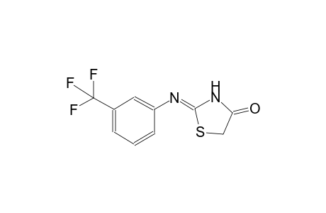(2Z)-2-{[3-(trifluoromethyl)phenyl]imino}-1,3-thiazolidin-4-one