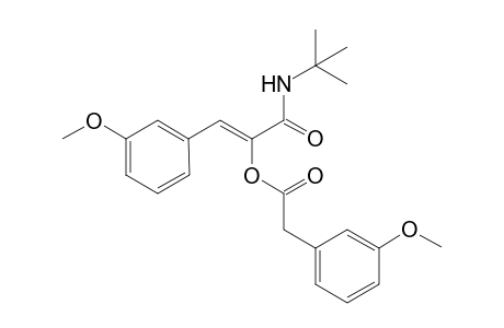(Z)-1-(tert-butylcarbamoyl)-2-(3-methoxyphenyl)vinyl 2-(3-methoxyphenyl)acetate