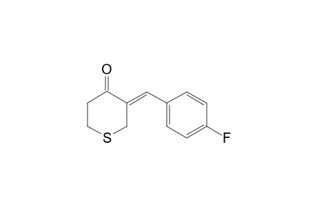 (Z)-3-(4-fluorobenzylidene)dihydro-2H-thiopyran-4(3H)-one
