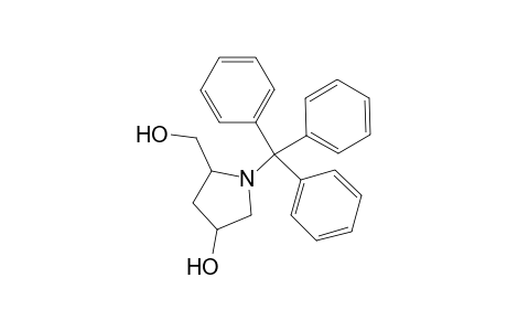 N(1)-[(Triphenylmethyl)]-2-(hydroxymethyl)-4-hydroxy-pyrrolidine