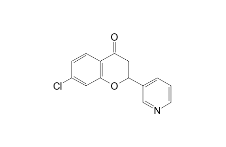 7-chloro-2-(3-pyridyl)-4-chromanone
