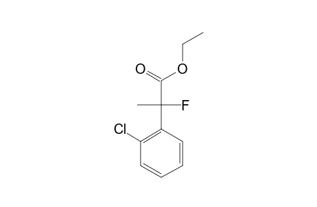 ETHYL-2-(2-CHLOROPHENYL)-2-FLUORO-PROPANOATE